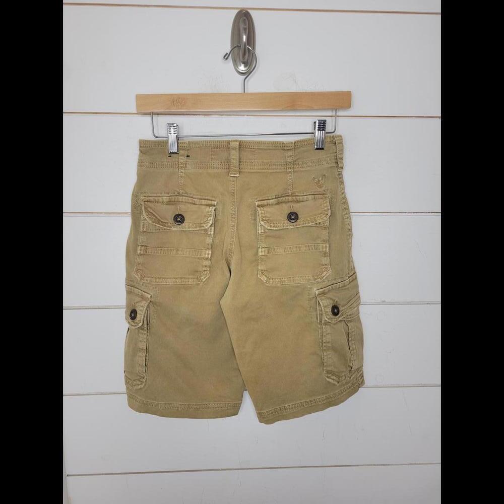 American Eagle Outfitters 26" tan khaki cargo shorts - Picture 2 of 6